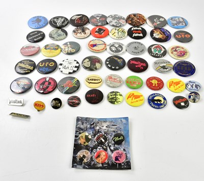 Lot 1452 - Approximately fifty pop concert badges to...
