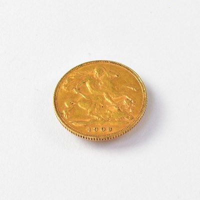 Lot 774 - An Edward VII half sovereign, 1903.