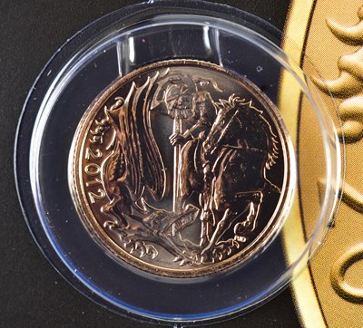 Lot 3124 - ROYAL MINT; a 2012 gold sovereign for the...