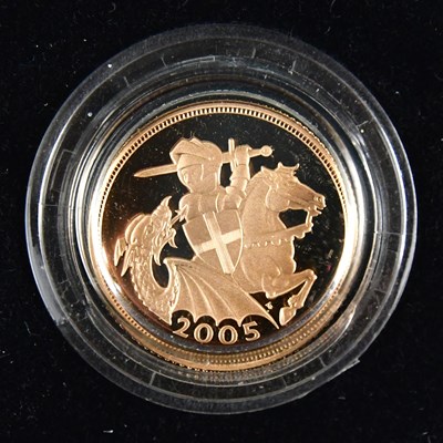 Lot 3088 - ROYAL MINT; a 2005 United Kingdom gold proof...