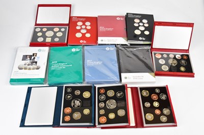 Lot 3153 - ROYAL MINT; a collection of twelve annual coin...