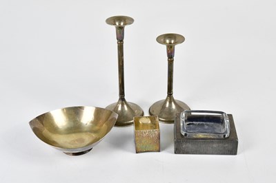 Lot 2164 - CJ VANDER; an Elizabeth II hallmarked textured...