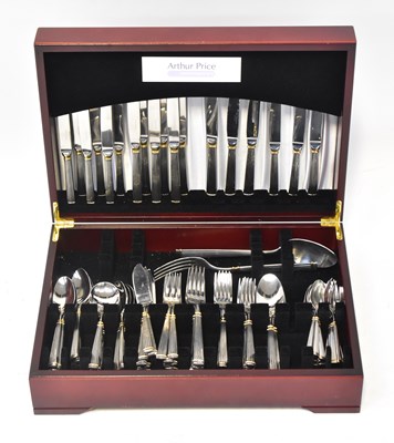 Lot 653 - A quantity of Guy Degrenne stainless steel...
