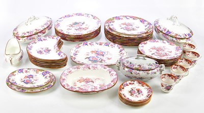 Lot 2058 - CAULDON; a forty-five piece part tea and...