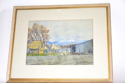 Lot 6136 - LUCRETIA JOHNSON; watercolour, 'St Anaud, New...