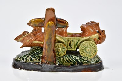 Lot 54 - GEORGE TINWORTH FOR DOULTON LAMBETH; 'Lost and...