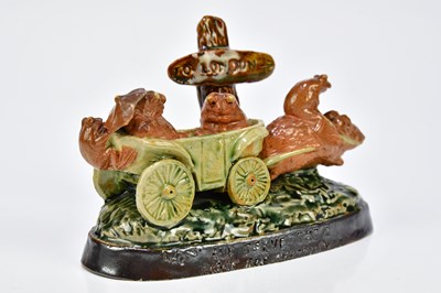 Lot 54 - GEORGE TINWORTH FOR DOULTON LAMBETH; 'Lost and...