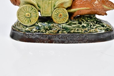 Lot 54 - GEORGE TINWORTH FOR DOULTON LAMBETH; 'Lost and...