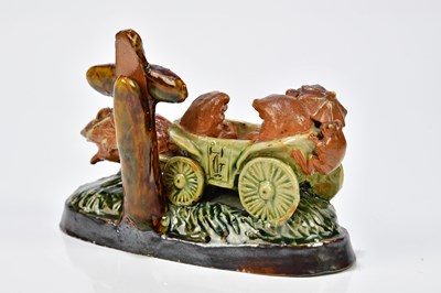 Lot 54 - GEORGE TINWORTH FOR DOULTON LAMBETH; 'Lost and...