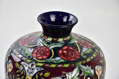 Lot 75 - RACHEL BISHOP FOR MOORCROFT; a large vase with...