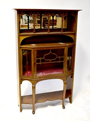 Lot 58 - An Arts & Crafts mahogany side cabinet