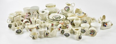 Lot 2055 - VARIOUS EXHIBITIONS; a collection of crested...