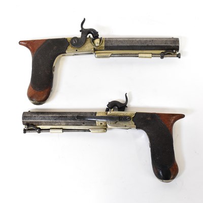 Lot 503 - RICHARDS, LONDON; a pair of 19th century small...