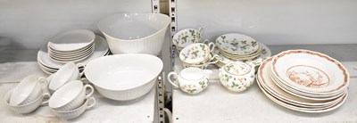 Lot 541 - PORSGRUND; a part tea and dinner service...