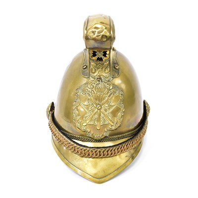 Lot 495 - A late 19th/early 20th century brass...