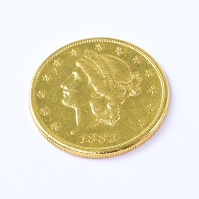 Lot 761 - A United States of America Liberty head $20...