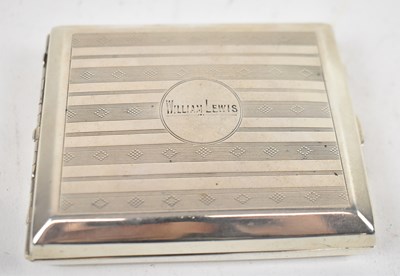 Lot 763 - S W GOODE & CO; a George V hallmarked silver...