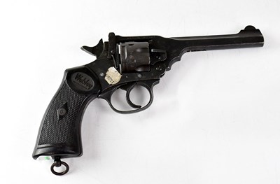 Lot 459 - WEBLEY; a deactivated Mk IV .38" six shot...