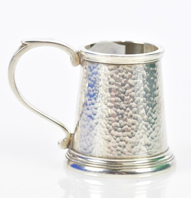 Lot 2550 - MJL; an Elizabeth II hallmarked silver mug...