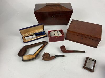 Lot 5084 - A mixed collectors lot including a Victorian...