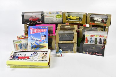 Lot 4420 - A large collection of diecast model cars, to...