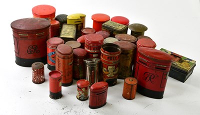 Lot 5100 - A collection of vintage and modern tin money...