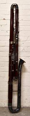 Lot 1270 - SORONA; a German contrabassoon, serial number...