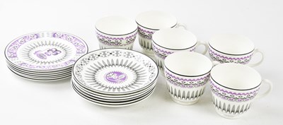 Lot 1311 - AFTER EDWARD BAWDEN FOR WEDGWOOD; a nineteen...