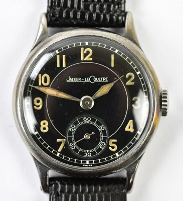 Lot 2886 - JAEGER-LECOULTRE; a circa 1940 military style...