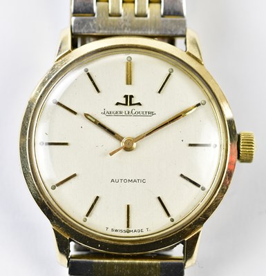 Lot 2865 - JAEGER-LECOULTRE; a gentleman's vintage 9ct...
