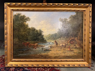 Lot 6310 - FOLLOWER OF ALFRED VICKERS; oil on canvas,...