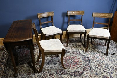 Lot 6644 - A 19th century mahogany oval drop-leaf gateleg...