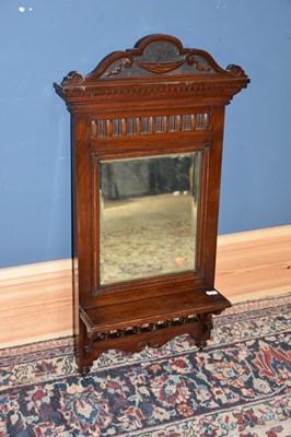Lot 6660 - An early 20th century wall mirror, the...