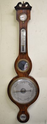 Lot 172 - A 19th century rosewood banjo...