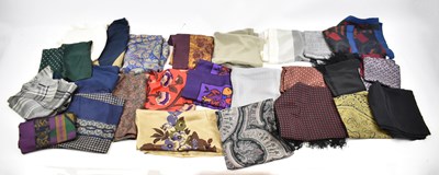 Lot 499 - A quantity of silk scarves including Liberty,...