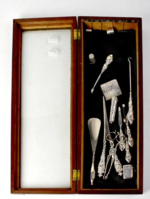 Lot 677 - A quantity of various hallmarked silver novelty collectors' items
