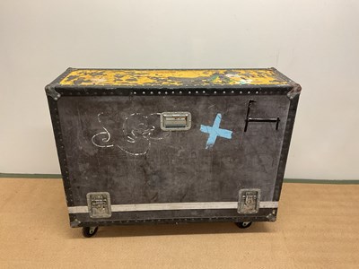 Lot 1854 - STEVE HOWE of YES; travel case for amp, height...