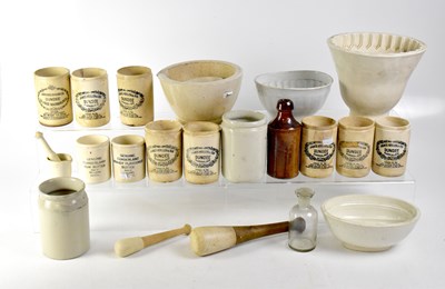 Lot 174 - A group of late 19th/early 20th century kitchenalia ceramics