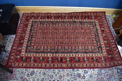 Lot 2294 - A modern Mastercraft Kashqai rug, approx. 160...
