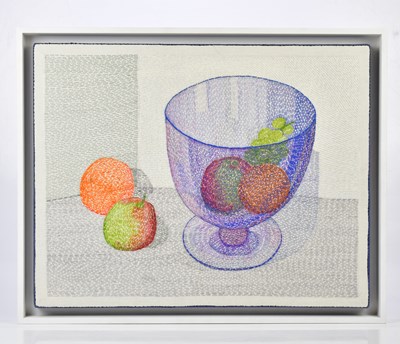 Lot 1497 - AUDREY WALKER (1928-2020); a stitched textile,...