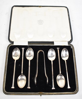 Lot 760 - COOPER BROTHERS & SONS; a cased set of six...