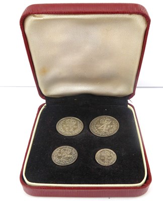 Lot 753 - A George VI Maundy set 1937