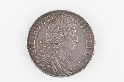 Lot 3181 - WILLIAM III; a silver crown 1696 (third bust...