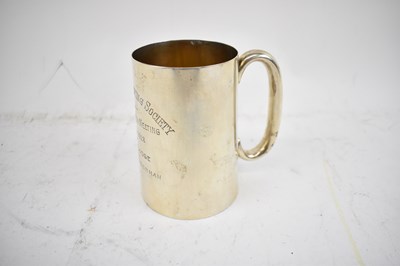 Lot 718 - MARTIN, HALL & CO LTD; a George V hallmarked...