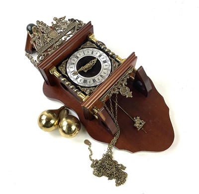 Lot 6434 - A reproduction mahogany and gilt metal Atlas...