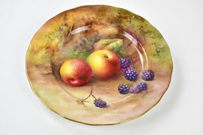 Lot 5479 - H.H. PRICE FOR ROYAL WORCESTER; a hand painted...