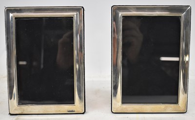 Lot 772 - A pair of Elizabeth II hallmarked silver...