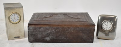 Lot 354 - Two contemporary quartz timepieces, one...