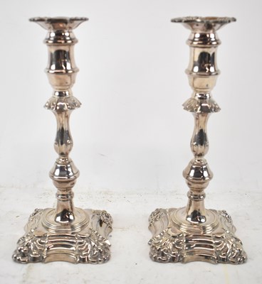 Lot 717 - A pair of Elizabeth II hallmarked silver...