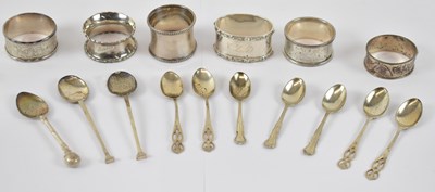 Lot 750 - WALKER & HALL; a set of four Elizabeth II...